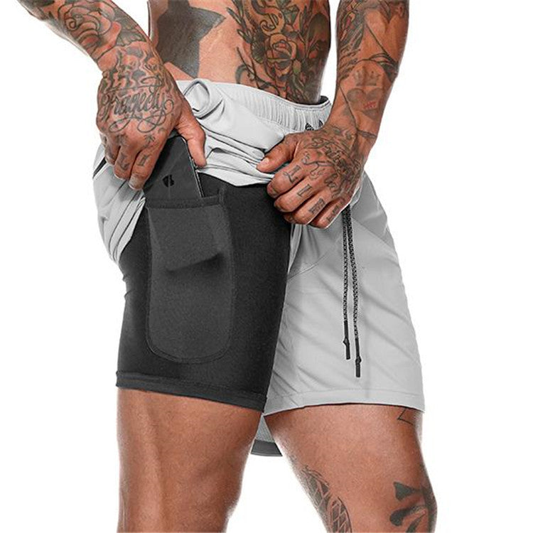Beach Pants Casual Shorts Mesh Sports Pants - WAlMYe #