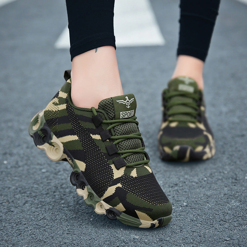 Camouflage ultralight running shoes - WAlMYe #