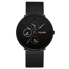 Load image into Gallery viewer, Fashionable ultra-thin mesh belt men&#39;s watch - WAlMYe #
