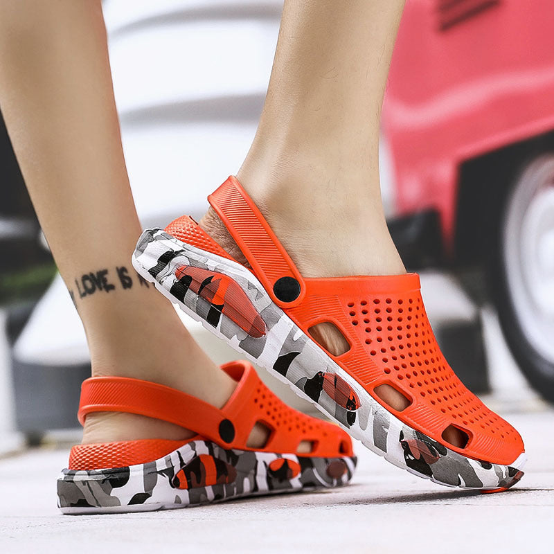 Hole shoes men outdoor men's sandals - WAlMYe #