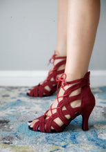 Load image into Gallery viewer, Latin Dance Shoes Women Custom Kizomba Soft Bottom Thickening
