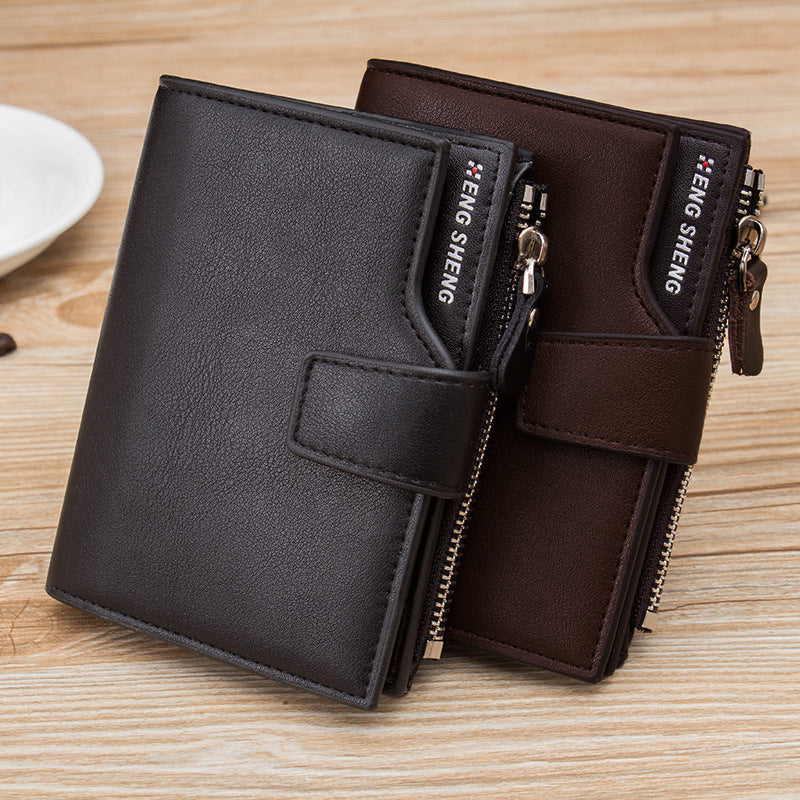Men's Wallet Vertical Casual Korean Style 30 Off Money Wallet Wallet - WAlMYe #