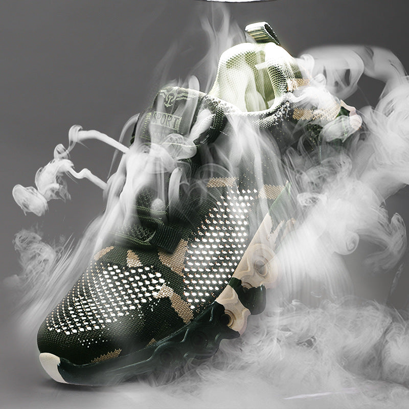 Camouflage ultralight running shoes - WAlMYe #