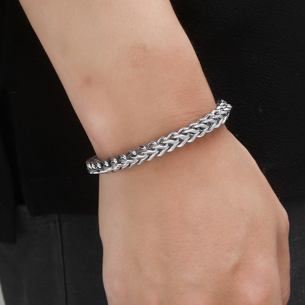 Stainless steel men's bracelet - WAlMYe #