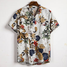 Load image into Gallery viewer, New Men&#39;s Hot-selling Floral Short Sleeve Shirt - WAlMYe #
