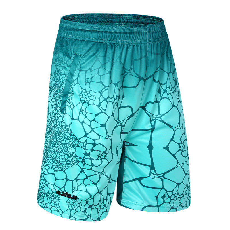 Casual Hip-Hop Basketball Pants Shorts Men's Loose Plus Size Five-Point Pants - WAlMYe #