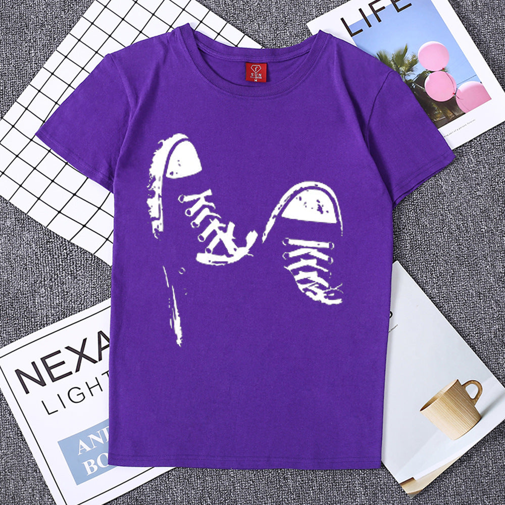 Casual short-sleeved skate T-shirt - WAlMYe #