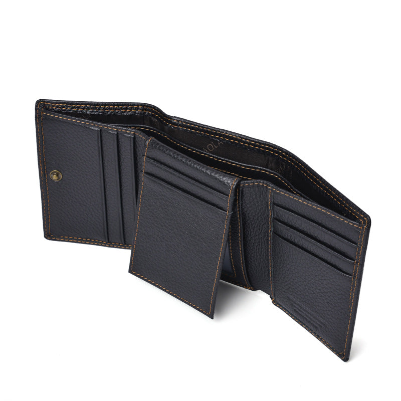 Men Fashion Leather Shield Anti Theft Wallet - WAlMYe #