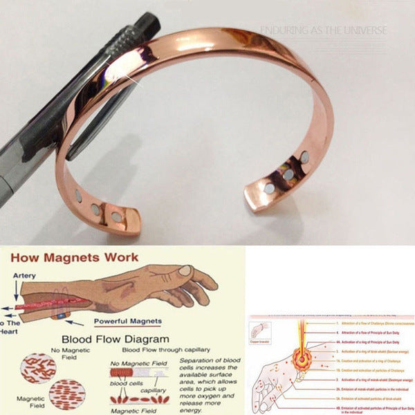 Magnetic Therapy Bracelet Bracelet Magnetic Copper Bracelet - WAlMYe #