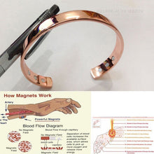 Load image into Gallery viewer, Magnetic Therapy Bracelet Bracelet Magnetic Copper Bracelet

