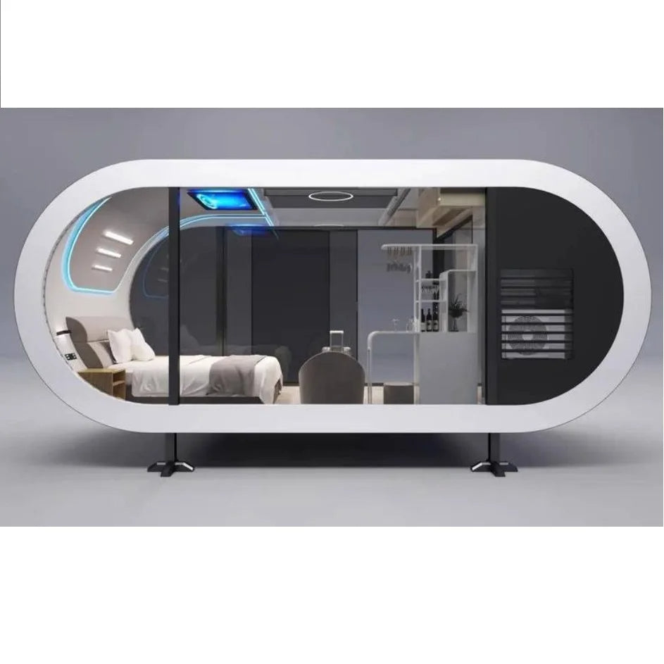 2024 New Design Mobile Apple Capsule House/Home/Hotel/Office Container Houses