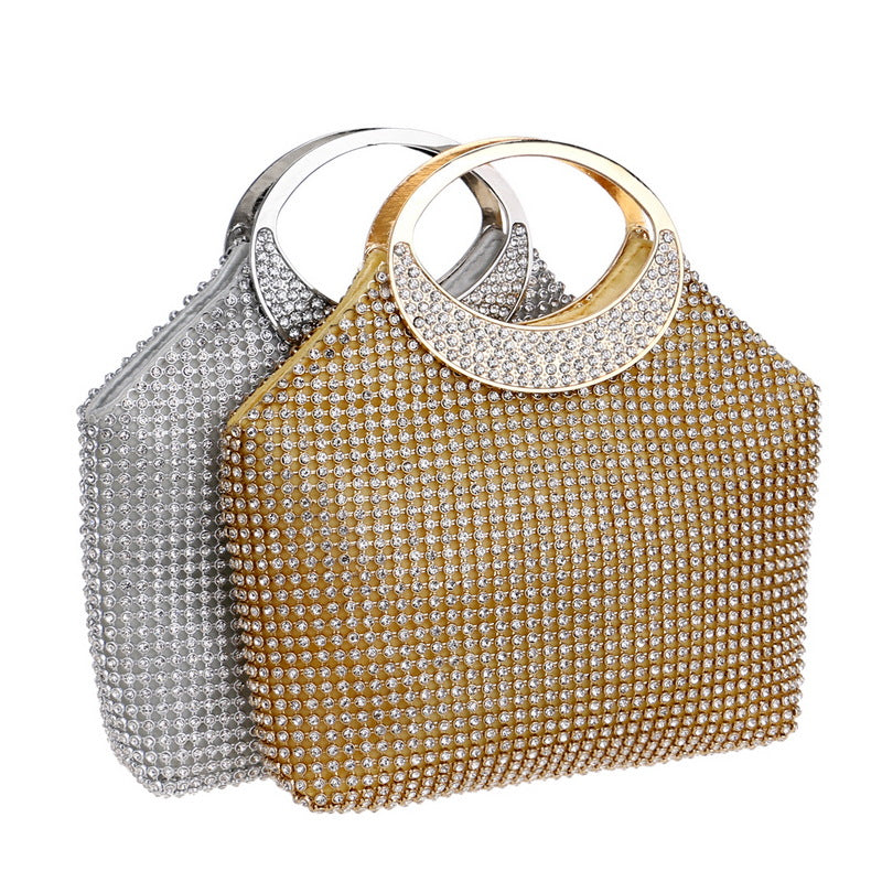 Women's Rhinestone Clutch – Evening Banquet
