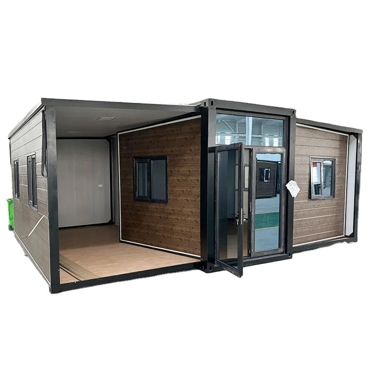 Double wing container houses 20FT/40FT Expandable Container House foldable container house - WAlMYe #