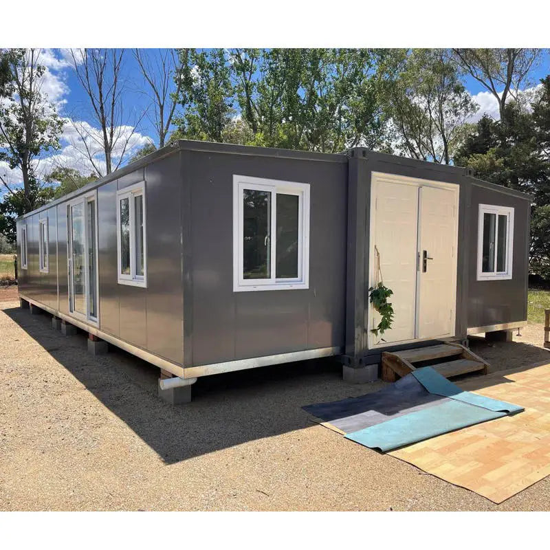 Grande Portable Container House 40ft Extendable Prefab Homes Easy Assemble Folding Room Homes Ready To Live