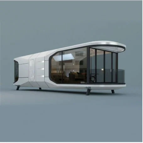 Prefab House space capsule bed hotel cabin prefab modular house camping capsule container home folding tiny Capsule House - WAlMYe #