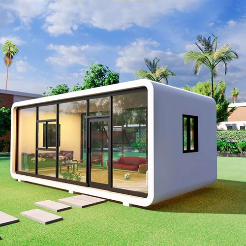2025 New Design Mobile Apple Capsule House/Home/Hotel/Office Container Houses - WALMYE #