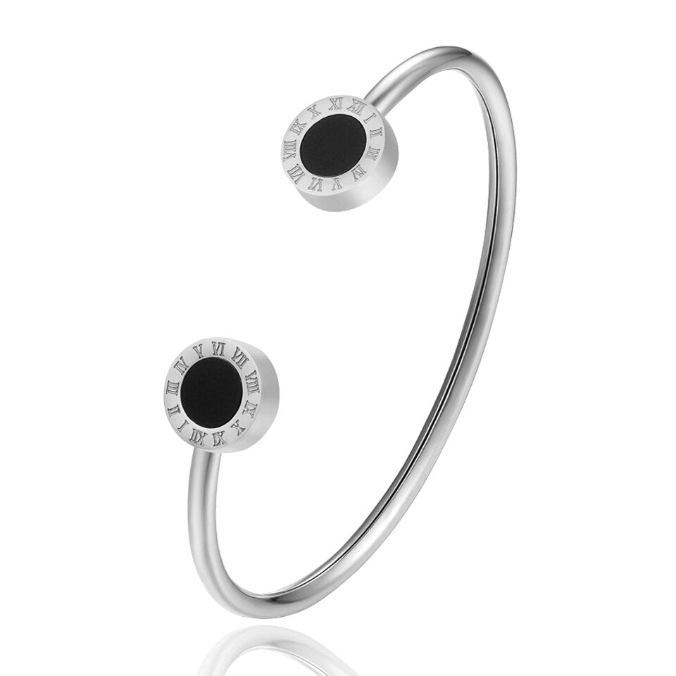 Women's rose gold titanium steel bracelet - WAlMYe #