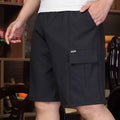 Thin Middle-aged Men's Cotton Beach Five-point Pants - WAlMYe #