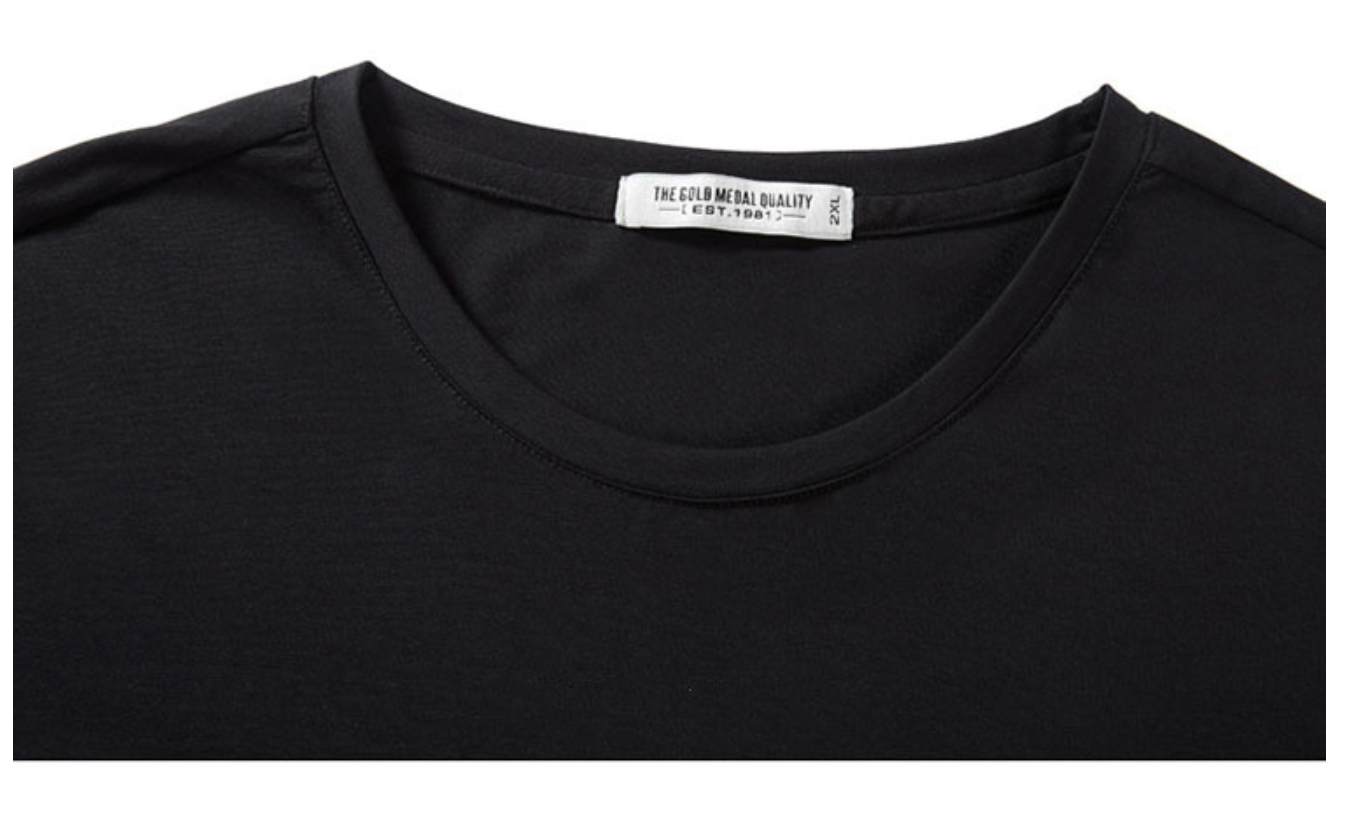 Fashion Plus Fattening Men's Fat Short Sleeve T-shirt - WAlMYe #