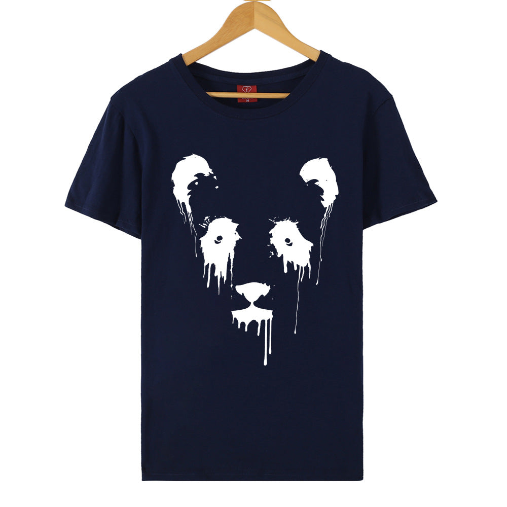 Short sleeve round neck men's T-shirt - WAlMYe #
