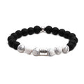 Twelve constellation black frosted bracelet - WAlMYe #