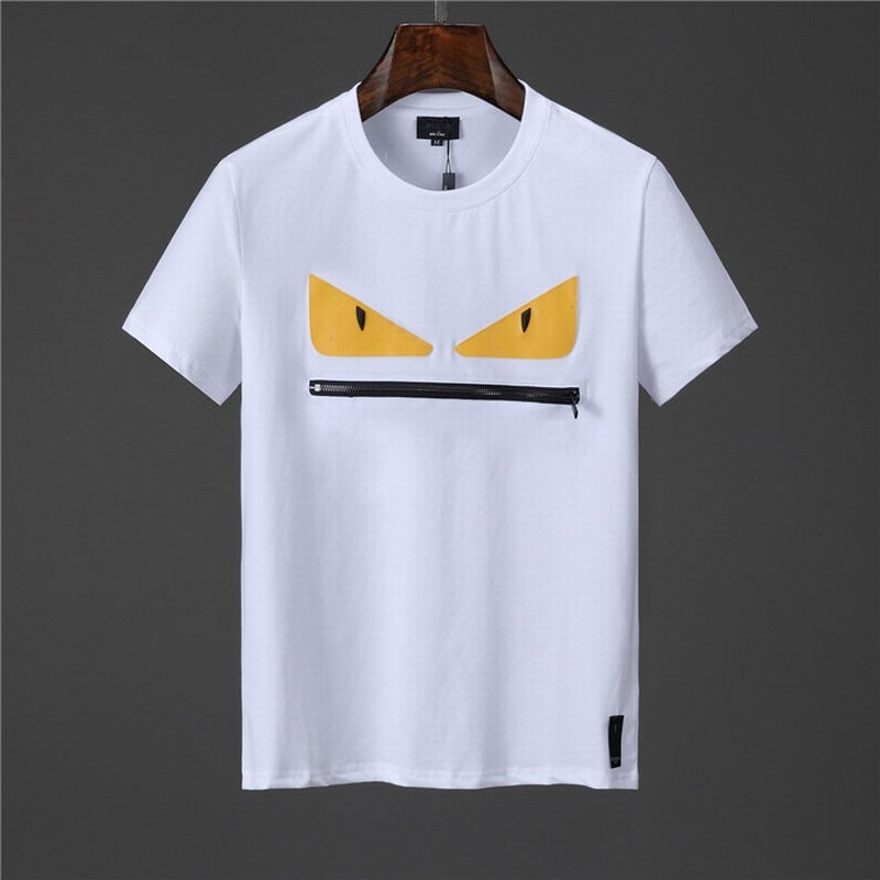 Men and women couple short-sleeved T-shirt - WAlMYe #