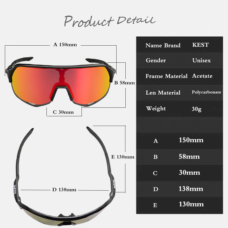 Bicycle glasses fishing driving glasses - WAlMYe #