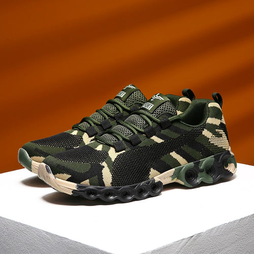 Camouflage ultralight running shoes - WAlMYe #