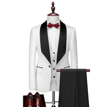 Load image into Gallery viewer, Men&#39;s Suit Set Slim Fit Groom Wedding Evening Dress

