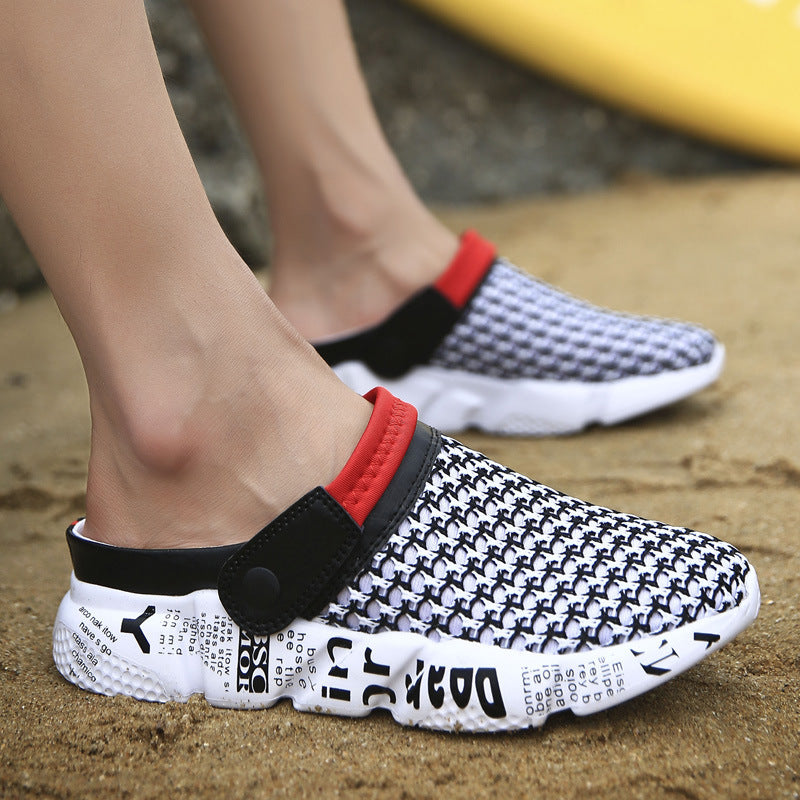 Outdoor half drag sandals men - WAlMYe #