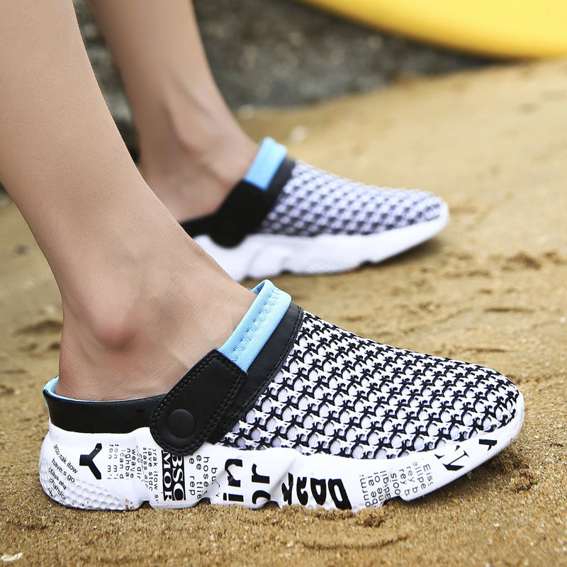 Outdoor half drag sandals men - WAlMYe #