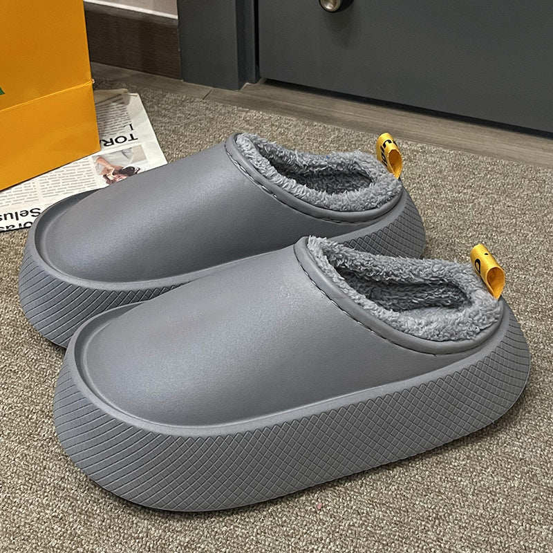 Cotton Slippers Female Winter Home Outside Wear - WAlMYe #