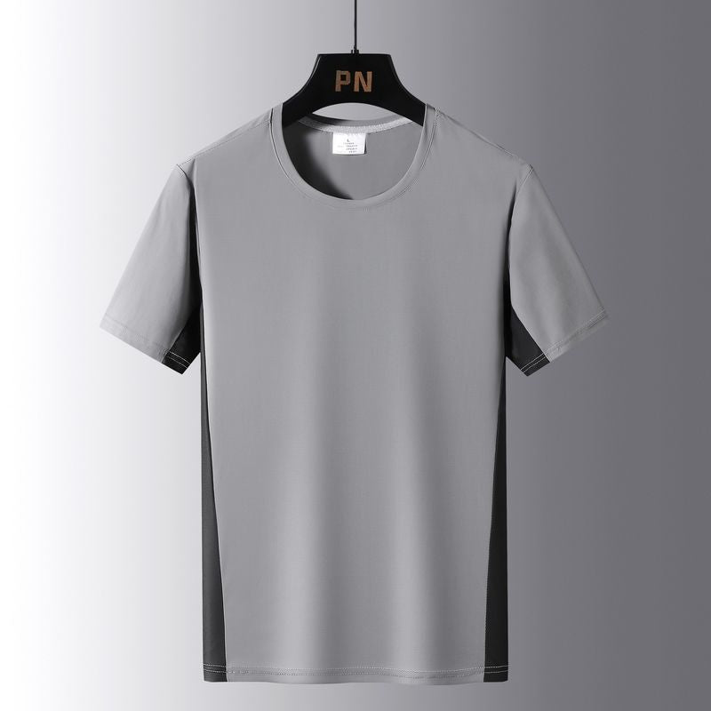 Ice Silk Plus Fat Large Size Breathable Trend Sports And Leisure Suit - WAlMYe #