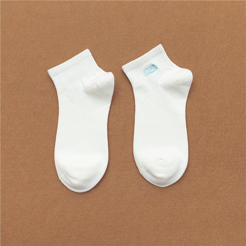 Female candy color boat socks - WAlMYe #