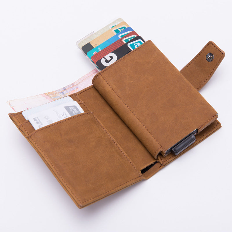Metal aluminum box card package automatic card type - WAlMYe #