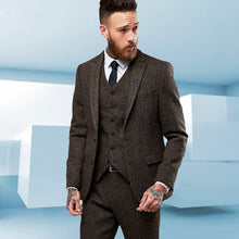 Load image into Gallery viewer, Three-piece suit suit
