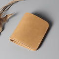 Men's And Women's Simple Hard Leather Wallet - WAlMYe #