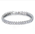 Women's Hearts & Arrows Zircon Bracelet | WALMYE