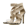 Snakeskin high heels - WAlMYe #