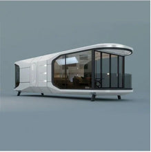 Load image into Gallery viewer, Prefab House space capsule bed hotel cabin prefab modular house camping capsule container home folding tiny Capsule House
