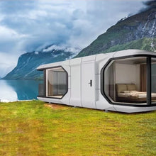 Load image into Gallery viewer, Prefabricated Buildings Modular Steel Structure House Capsule Hotel
