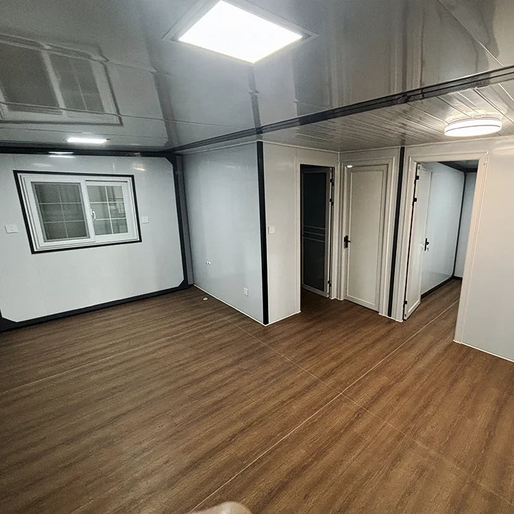 Double wing container houses 20FT/40FT Expandable Container House foldable container house - WAlMYe #