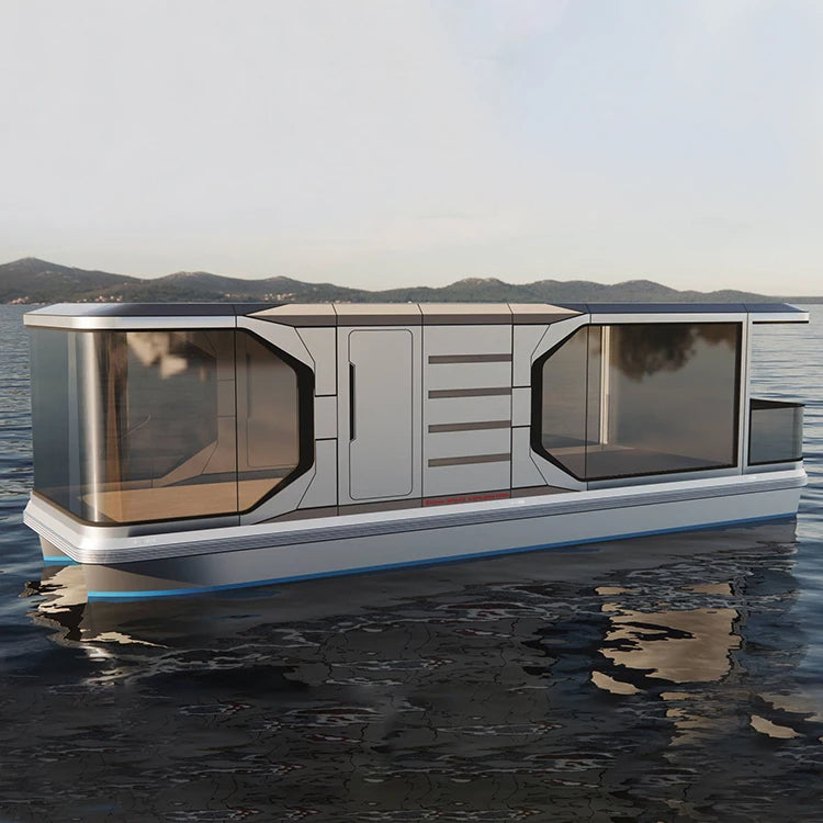 Economic Prefabricated Buildings Prefabricated House Villas Prefab Modern Capsule Mobile House Space Trailer Houses - WAlMYe #