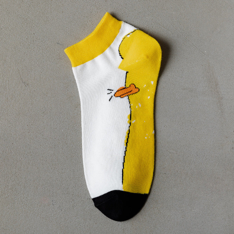 Socks Girls Cotton Boat Socks Shallow Mouth Spring Summer Autumn Boat Socks - WAlMYe #