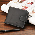 Men Wallet Short Retro Buckle Multifunctional - WAlMYe #