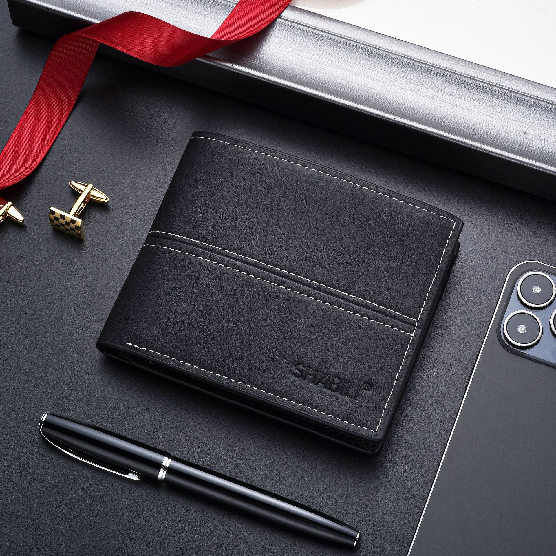 Men's Short Business Simple Fashion Soft Wallet - WAlMYe #