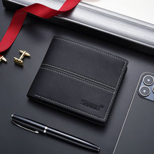 Load image into Gallery viewer, Men&#39;s Short Business Simple Fashion Soft Wallet
