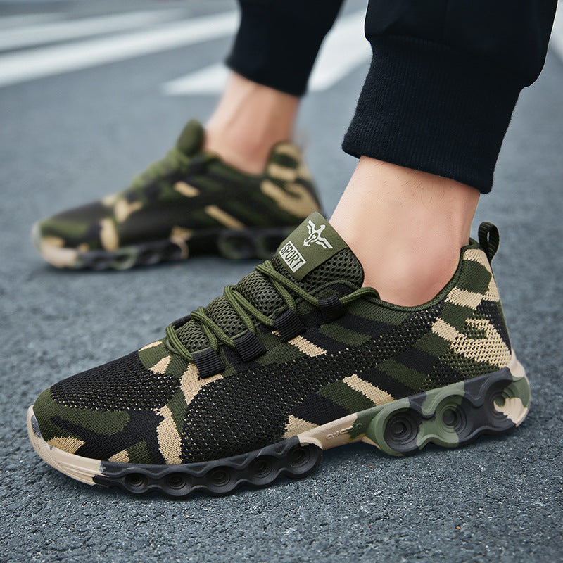 Camouflage ultralight running shoes - WAlMYe #