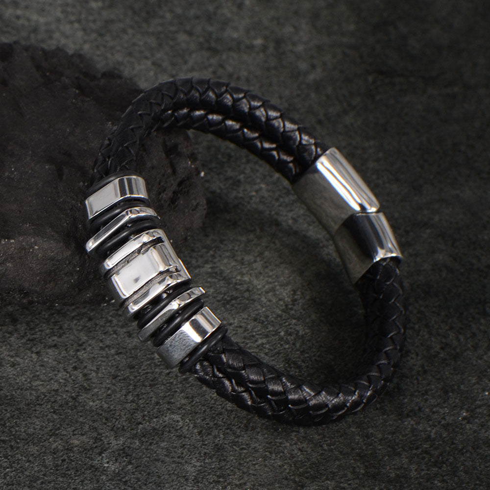 Korean leather bracelet bracelet - WAlMYe #