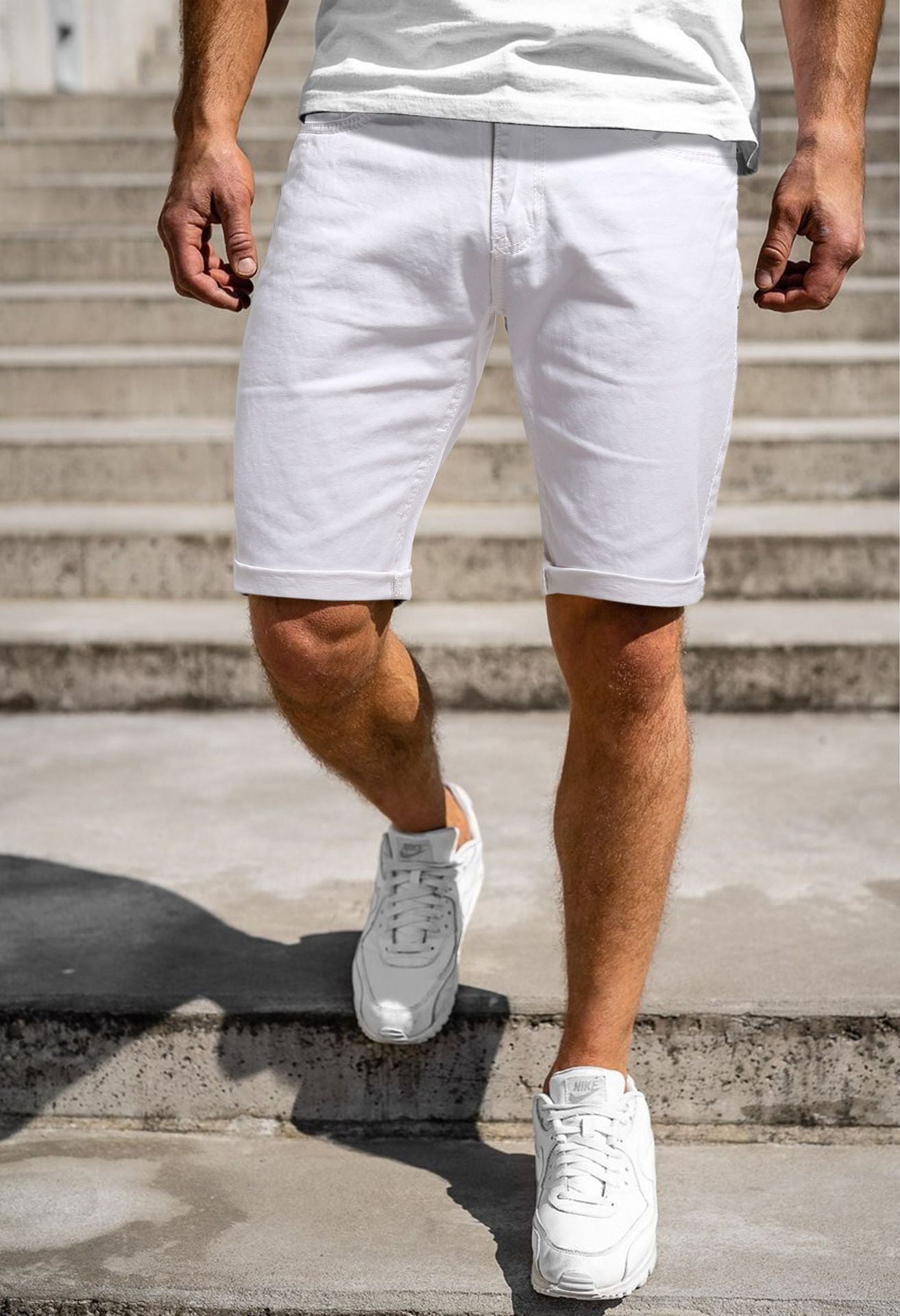 New Style Denim Shorts Five-Point Pants Casual Plus Size Shorts - WAlMYe #